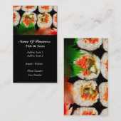 Japans restaurant Visitekaartje (Voorkant / Achterkant)