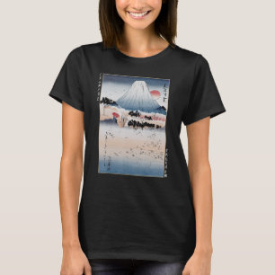 Japans Retro Japan Woodblock Japans aan T-shirt