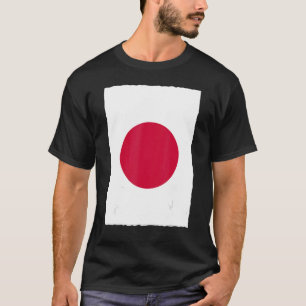 Japans Retro Nationale Vlag Japan T-shirt