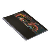  Japans Reuzenslangen Woodblock Print Notitieboek (Rechterzijde)