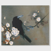  Japans-rij en Blossom Woodblock Druk Cadeaupapier (Vlak)