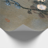  Japans-rij en Blossom Woodblock Druk Cadeaupapier (Hoek)