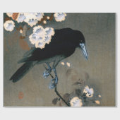  Japans-rij en Blossom Woodblock Druk Cadeaupapier (Vlak)