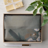  Japans-rij en Blossom Woodblock Druk Tissuepapier (Geschenk)