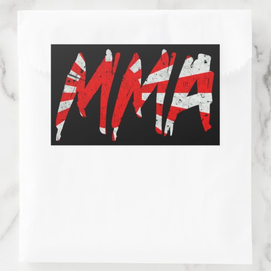 Japans Rising Sun Flag MMA Sticker (Tas)