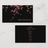 Japans Rode Maple laat Visitekaartje over (Voorkant / Achterkant)