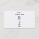 Japans Rode Maple Leaves Visitekaartje (Achterkant)