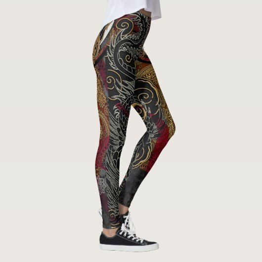 Japans Royal Dragon Emblem Leggings (Rechts)