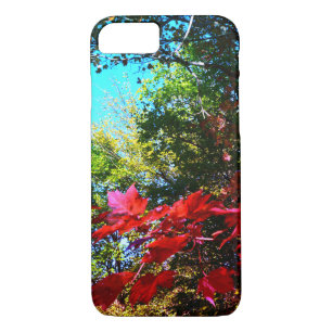 Japans roze blad in de herfst 	iPhone 8/7 hoesje