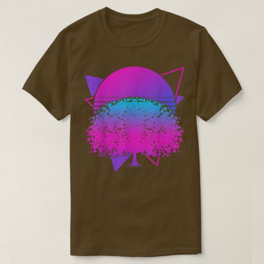 Japans roze ventilator Sakura 90s Art Vaporwave Ch T-shirt (Design voorkant)