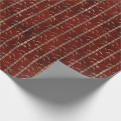 Japans Rustig Bamboe Patroon Gift Cadeaupapier (Hoek)