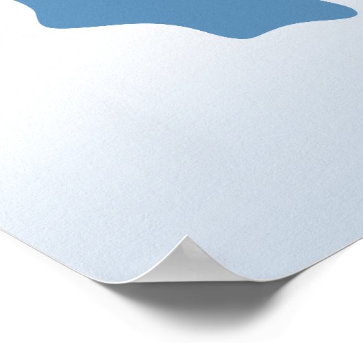 Japans Rusutsu skiprint Poster (Hoek)