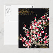 Japans Sakura Cherry Blossom Fine Art Briefkaart (Voorkant / Achterkant)