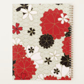 Japans Sakura Elegant Floral Pattern Planner (Achterkant)
