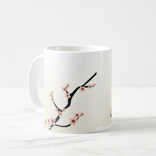 Japans Sakura Koffiemok (Voorkant links)