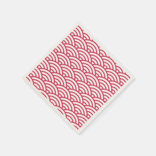 Japans Sakura Koinobori visschalitiet Servet (Hoek)