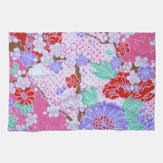 Japans Sakura Pattern Kitchen Towel Theedoek (Horizontaal)