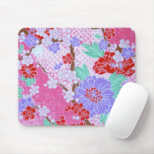 Japans Sakura Pattern Mousepad Muismat (Met muis)