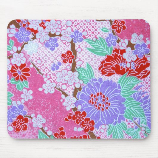 Japans Sakura Pattern Mousepad Muismat (Voorkant)