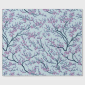 Japans Sakura Pattern Wrapping Paper Cadeaupapier (Vlak)