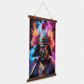 Japans Samoerai wandtapijt Hangend Wandkleed (Gebogen)