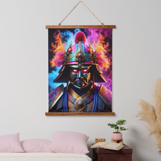 Japans Samoerai wandtapijt Hangend Wandkleed (Slaapkamer)