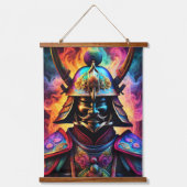 Japans Samoerai wandtapijt Hangend Wandkleed (Voorkant)