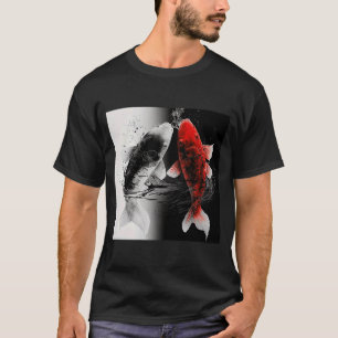 Japans Samurai Aesthetico Koi Fish T-shirt