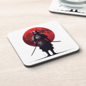 Japans Samurai Bier Onderzetter (Linkerzijde)