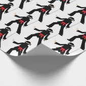 Japans Samurai Cadeaupapier (Hoek)