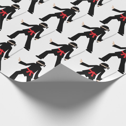 Japans Samurai Cadeaupapier (Hoek)