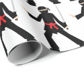 Japans Samurai Cadeaupapier (Rol Hoek)