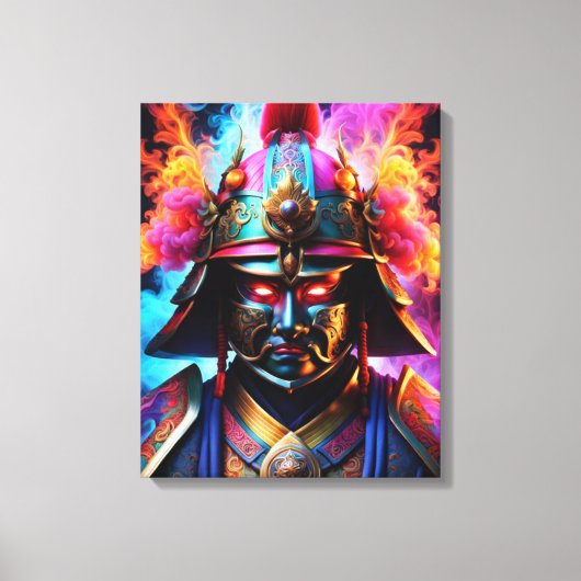 Japans Samurai Canvas Print (Voorkant)