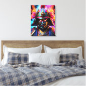 Japans Samurai Canvas Print (Insitu (Slaapkamer))