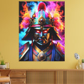 Japans Samurai Canvas Print (Insitu (Woonkamer))