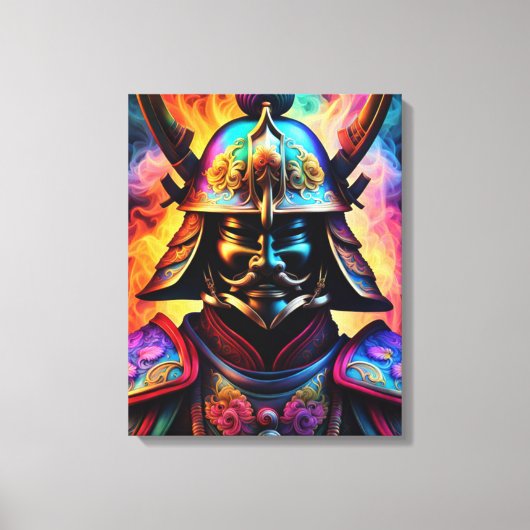 Japans Samurai Canvas Print (Voorkant)