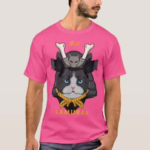 Japans Samurai Cat T-Shirt Copy