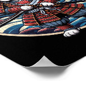 Japans Samurai Dog Tattoo, Beagle Kawaii Ninja _ Poster (Hoek)
