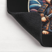 Japans Samurai Dog Tattoo, Duitse herder Kawai Muismat (Hoek)