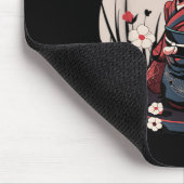 Japans Samurai Dog Tattoo Kawaii Ninja Dog Muismat (Hoek)