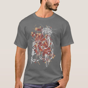 Japans Samurai en personages I Japans meisje I T-shirt