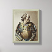Japans Samurai  Fotografie Canvas Kunst (Voorkant)