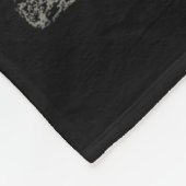 Japans Samurai Groot Deens Tattoo Kawaii Ukiyo-e Fleece Deken (Hoek)