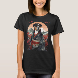 Japans Samurai Groot Zwitsers bergdok T-shirt