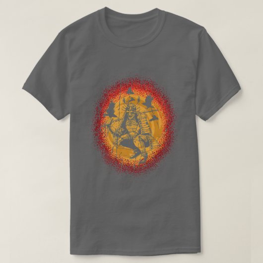 Japans Samurai Japan Martial Arts Warrior (2) T-shirt (Design voorkant)
