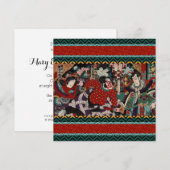 Japans Samurai Kaart (Voorkant / Achterkant)