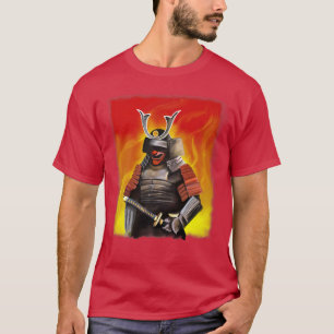 Japans Samurai Katana Premium-exemplaar T-Shirt