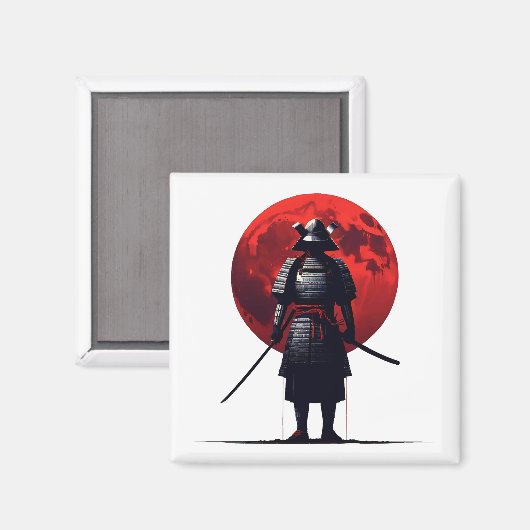 Japans Samurai Magneet (Voorkant / Achterkant)
