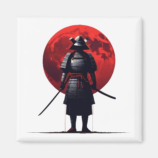 Japans Samurai Magneet (Voorkant)