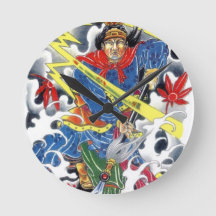 Japans Samurai met tattoo Spear
